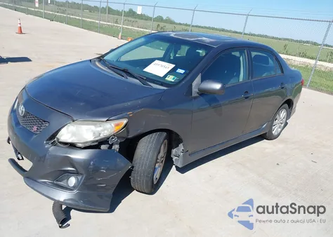 2010 Toyota Corolla S z USA, uszkodzony, nr VIN 2T1BU4EE7AC262792